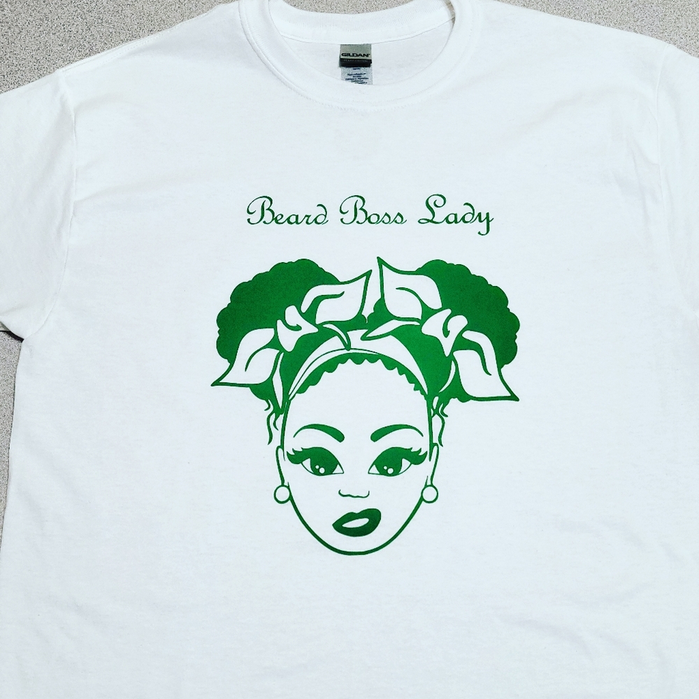 Beard Boss lady t shirt